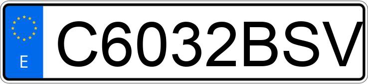 Numer rejestracyjny C6032BSV posiada PIAGGIO NEW TYPHOON