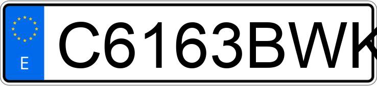 Numer rejestracyjny C6163BWK posiada EMCO NOVA