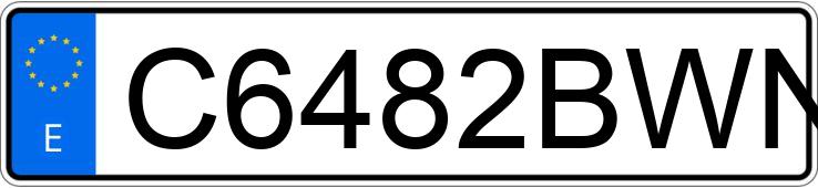 Numer rejestracyjny C6482BWN posiada NIU NQI SPORT