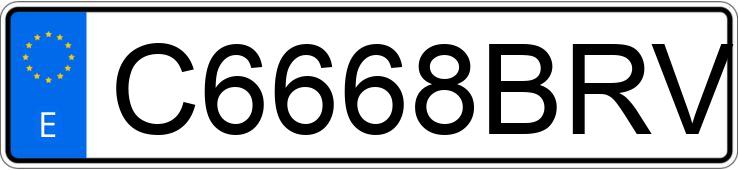 Numer rejestracyjny C6668BRV posiada RIEJU MRX 50 Numer rejestracyjny C6668BRV posiada RIEJU MRX 50
