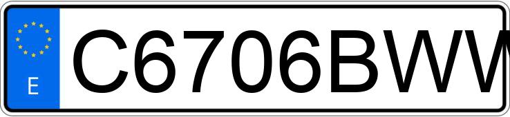 Numer rejestracyjny C6706BWW posiada SILENCE S Numer rejestracyjny C6706BWW posiada SILENCE S