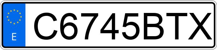 Numer rejestracyjny C6745BTX posiada YAMAHA AEROX 50