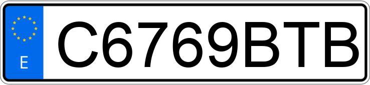 Numer rejestracyjny C6769BTB posiada LIGIER X-TOO