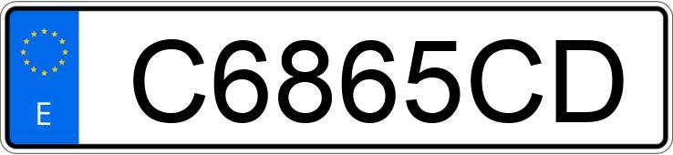 Numer rejestracyjny C6865CD posiada MERCEDES C 250 (202)