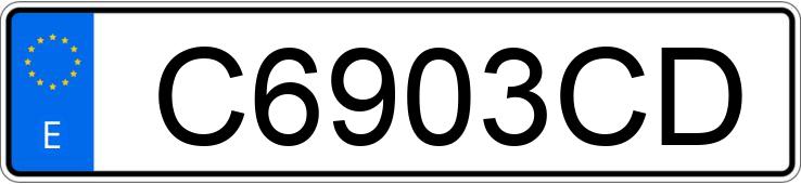 Numer rejestracyjny C6903CD posiada NISSAN PRIMERA