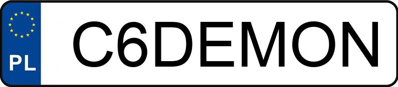 Numer rejestracyjny C6DEMON posiada VOLKSWAGEN PASSAT Numer rejestracyjny C6DEMON posiada VOLKSWAGEN PASSAT