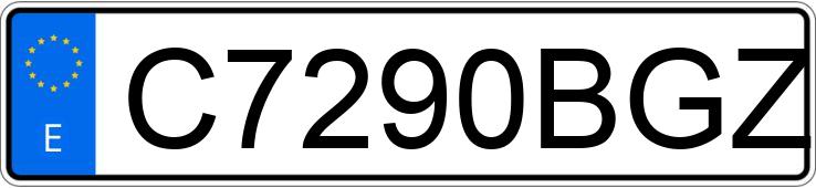 Numer rejestracyjny C7290BGZ posiada DERBI VARIANT Numer rejestracyjny C7290BGZ posiada DERBI VARIANT