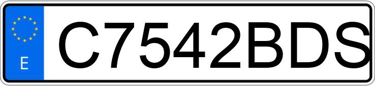 Numer rejestracyjny C7542BDS posiada APRILIA SR 50