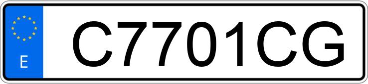 Numer rejestracyjny C7701CG posiada CITROEN SAXO Numer rejestracyjny C7701CG posiada CITROEN SAXO