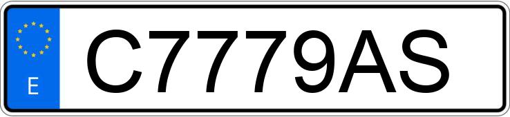 Numer rejestracyjny C7779AS posiada OPEL KADETT