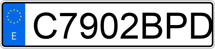 Numer rejestracyjny C7902BPD posiada PIAGGIO ZIP 50