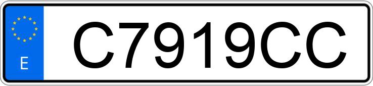 Numer rejestracyjny C7919CC posiada RENAULT KANGOO Numer rejestracyjny C7919CC posiada RENAULT KANGOO