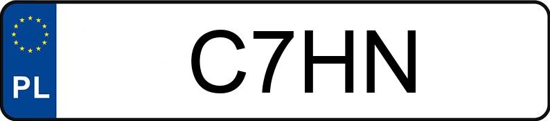 Numer rejestracyjny C7HN posiada DODGE CHARGER Numer rejestracyjny C7HN posiada DODGE CHARGER