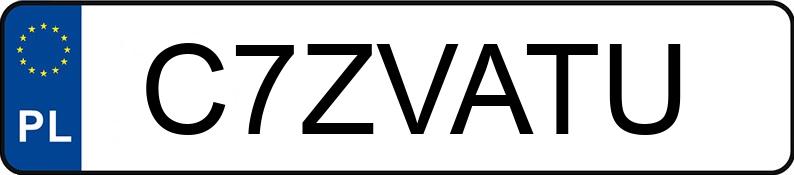 Numer rejestracyjny C7ZVATU posiada IVECO 35S18 Numer rejestracyjny C7ZVATU posiada IVECO 35S18