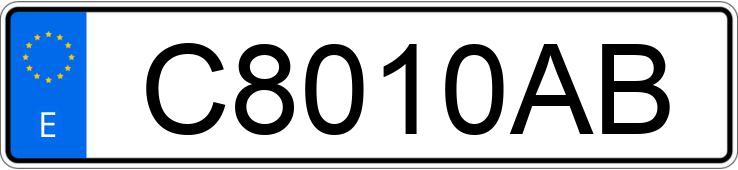 Numer rejestracyjny C8010AB posiada OPEL CORSA
