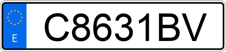 Numer rejestracyjny C8631BV posiada SEAT IBIZA Numer rejestracyjny C8631BV posiada SEAT IBIZA