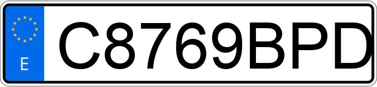 Numer rejestracyjny C8769BPD posiada MICROCAR VIRGO Numer rejestracyjny C8769BPD posiada MICROCAR VIRGO
