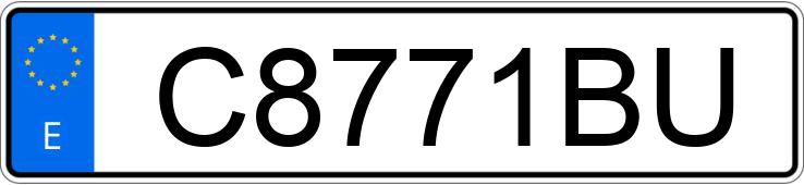 Numer rejestracyjny C8771BU posiada PEUGEOT 306 Numer rejestracyjny C8771BU posiada PEUGEOT 306