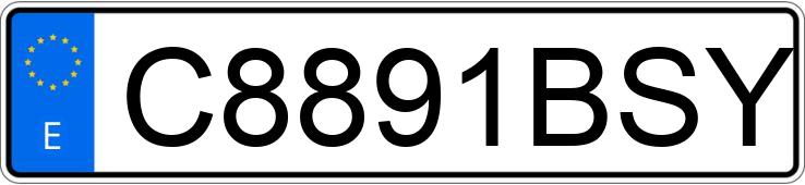 Numer rejestracyjny C8891BSY posiada GILERA STORM