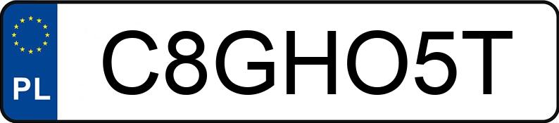 Numer rejestracyjny C8GHO5T posiada JUNAK Skutery 607 Numer rejestracyjny C8GHO5T posiada JUNAK Skutery 607