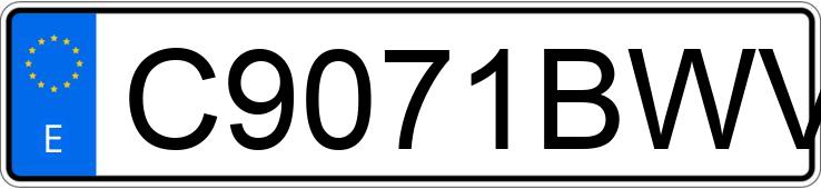 Numer rejestracyjny C9071BWV posiada RIEJU MRT Numer rejestracyjny C9071BWV posiada RIEJU MRT