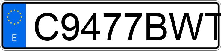 Numer rejestracyjny C9477BWT posiada AIXAM COUPE SPORT