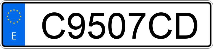 Numer rejestracyjny C9507CD posiada ROVER 420