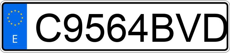 Numer rejestracyjny C9564BVD posiada YAMAHA AEROX 50