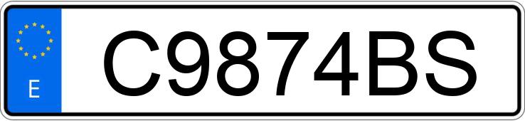 Numer rejestracyjny C9874BS posiada CITROEN ZX Numer rejestracyjny C9874BS posiada CITROEN ZX