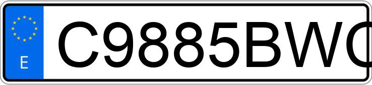 Numer rejestracyjny C9885BWC posiada RIEJU TANGO Numer rejestracyjny C9885BWC posiada RIEJU TANGO