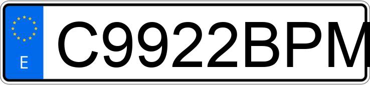 Numer rejestracyjny C9922BPM posiada PEUGEOT ELYSEO 50