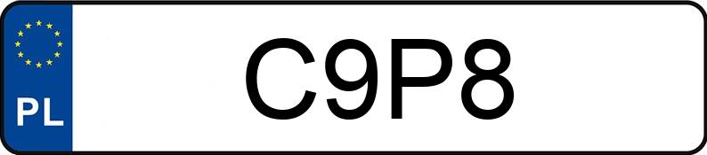 Numer rejestracyjny C9P8 posiada BMW M 5 5.0 MR`04 E4 E60 Aut.