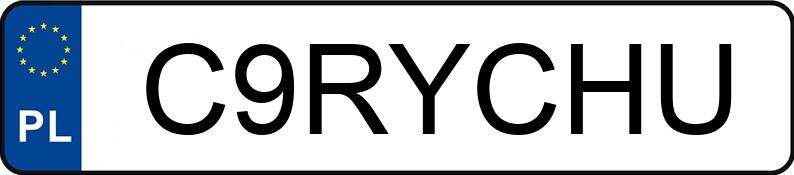 Numer rejestracyjny C9RYCHU posiada VOLKSWAGEN PASSAT
