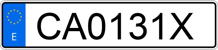 Numer rejestracyjny CA0131X posiada TOYOTA LAND CRUISER