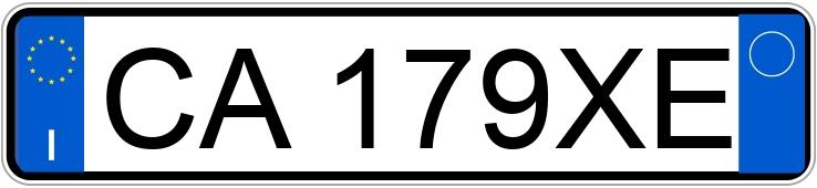 Numer rejestracyjny CA179XE posiada FIAT Panda 1a serie Numer rejestracyjny CA179XE posiada FIAT Panda 1a serie