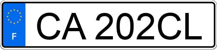 Numer rejestracyjny CA202CL posiada RENAULT TRAFIC