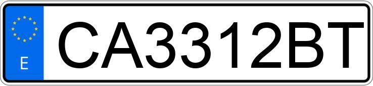 Numer rejestracyjny CA3312BT posiada RENAULT LAGUNA Numer rejestracyjny CA3312BT posiada RENAULT LAGUNA