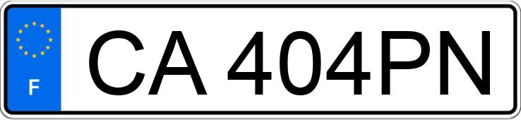 Numer rejestracyjny CA404PN posiada VOLKSWAGEN TRANSPORTER