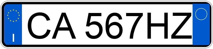 Numer rejestracyjny CA567HZ posiada DAEWOO Matiz