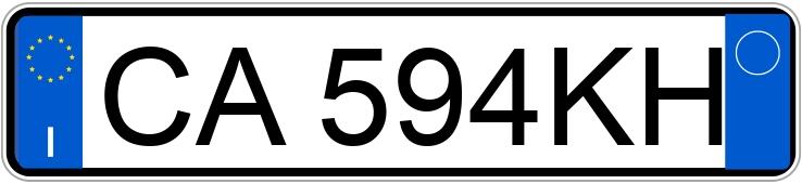 Numer rejestracyjny CA594KH posiada SMART city coupe-cabrio Numer rejestracyjny CA594KH posiada SMART city coupe-cabrio