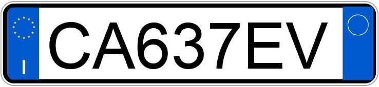 Numer rejestracyjny CA637EV posiada ALFA ROMEO 147 Numer rejestracyjny CA637EV posiada ALFA ROMEO 147