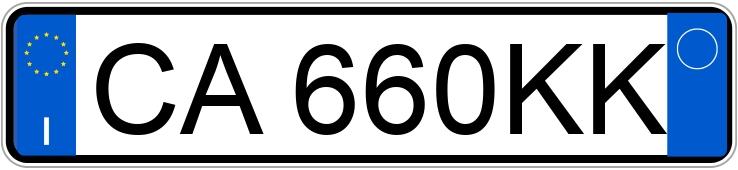 Numer rejestracyjny CA660KK posiada VOLKSWAGEN Polo 4a serie