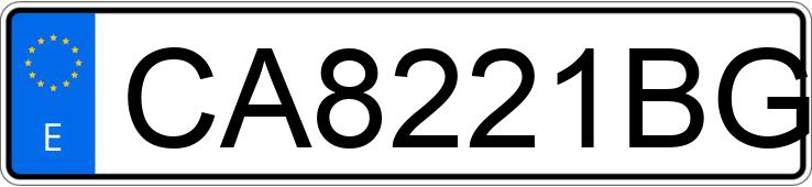 Numer rejestracyjny CA8221BG posiada BMW SERIE 3