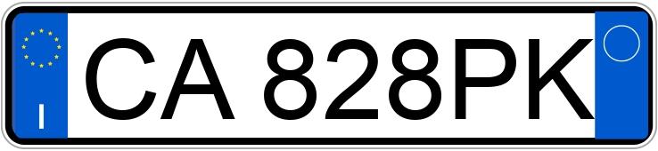 Numer rejestracyjny CA828PK posiada FORD Fiesta 5a serie