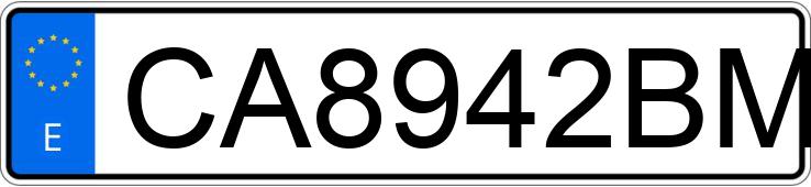 Numer rejestracyjny CA8942BM posiada RENAULT MEGANE Numer rejestracyjny CA8942BM posiada RENAULT MEGANE