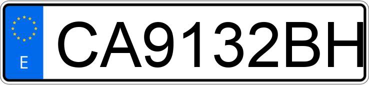 Numer rejestracyjny CA9132BH posiada SUZUKI VITARA