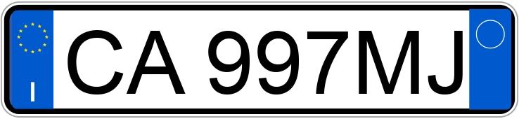 Numer rejestracyjny CA997MJ posiada VOLKSWAGEN Passat 5a serie Numer rejestracyjny CA997MJ posiada VOLKSWAGEN Passat 5a serie