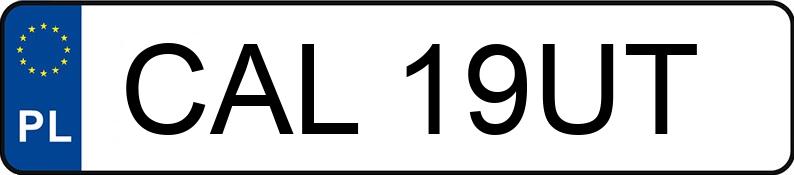 Numer rejestracyjny CAL 19UT posiada VOLVO V70 - CAL19UT