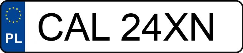 Numer rejestracyjny CAL 24XN posiada AUDI A4 - CAL24XN Numer rejestracyjny CAL 24XN posiada AUDI A4 - CAL24XN