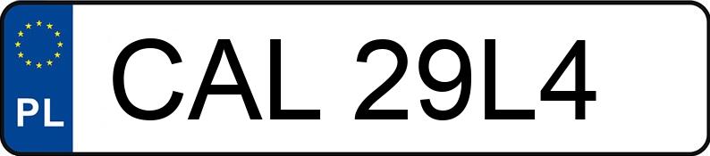 Registreringsnummeret CAL 29L4 har SKODA Fabia II 1.4 MR`07 E4 Fun - CAL29L4 Registreringsnummeret CAL 29L4 har SKODA Fabia II 1.4 MR`07 E4 Fun - CAL29L4
